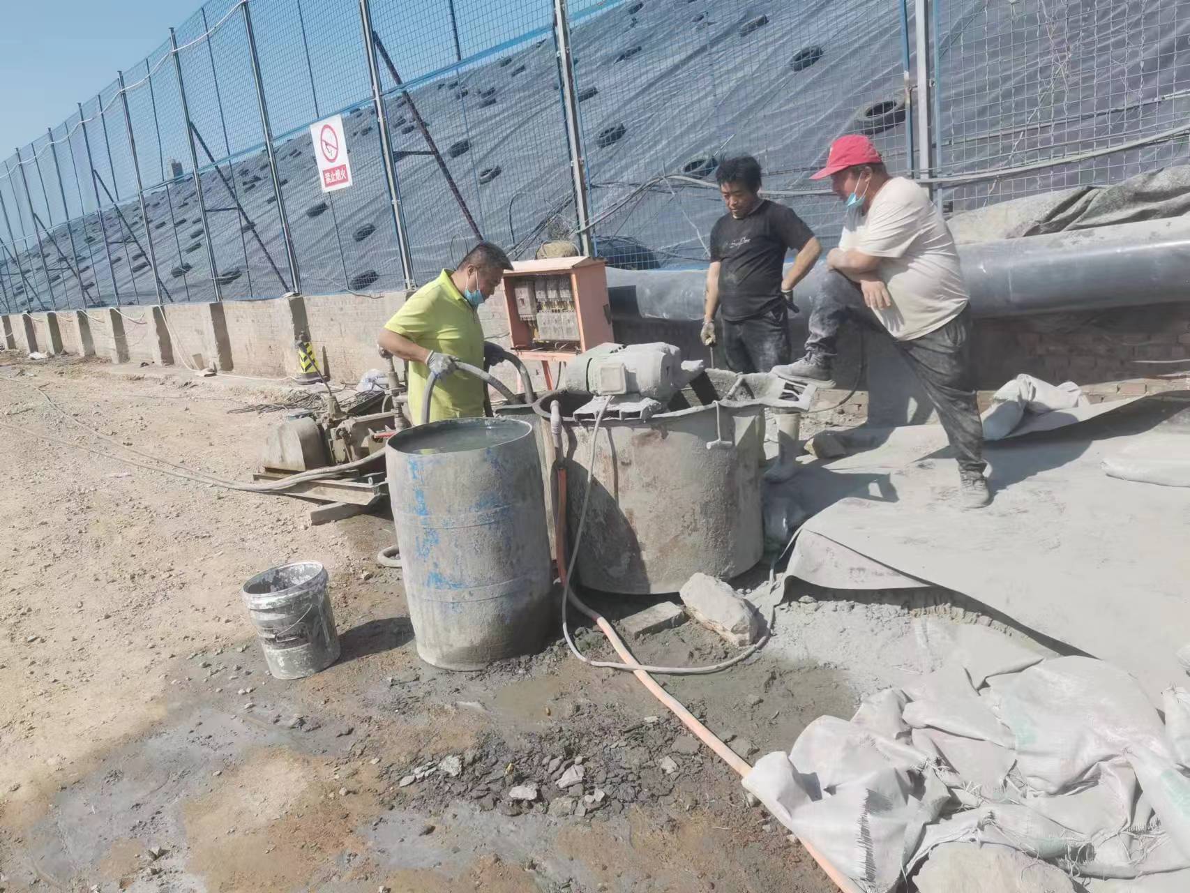 市中袖阀管注浆